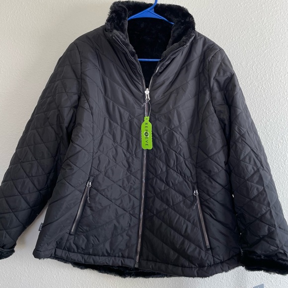 Free Country Jackets & Blazers - Free Country Women’s Large Black Winter Coat